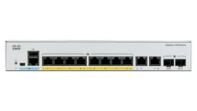 Cisco Catalyst 1000, 8xGE Full PoE+, 2xSFP C1000-8FP-2G-L switch